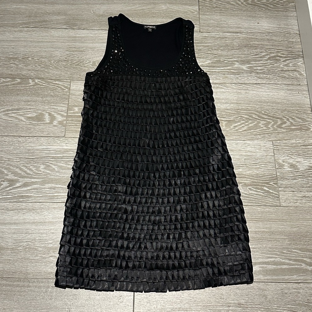 Express Black Mini Dress